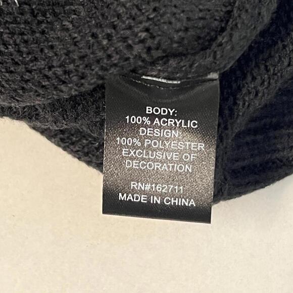 Women's Ghost Graphic Cardigan - Black - Picture 3 of 7